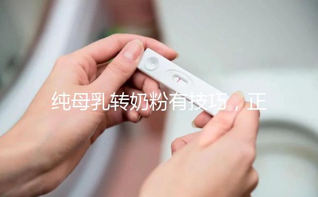 純母乳轉奶粉有技巧,正確喂養(yǎng)可避免惡心、嘔吐