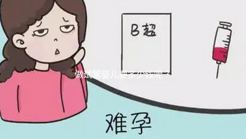做試管嬰兒要多少錢呢？