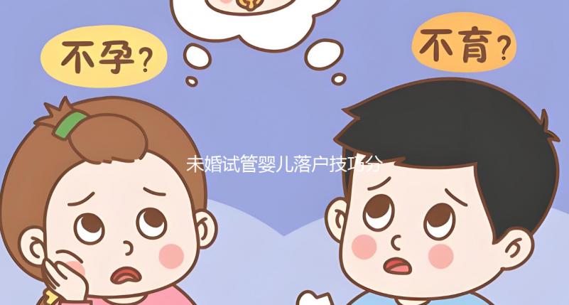 未婚試管嬰兒落戶技巧分享，無結婚證也能上戶口