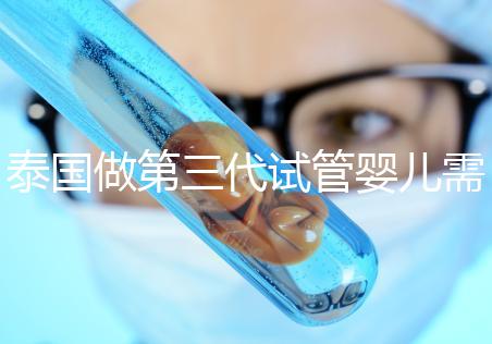 泰國做第三代試管嬰兒需要多少費用，給你1份明細清單