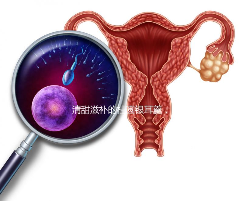 清甜滋補的桂圓銀耳羹，孕婦食用不再擔心上火