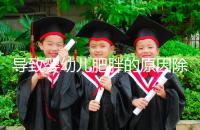 導致嬰幼兒肥胖的原因除了遺傳，更多的是父母不重視！