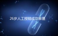 26歲人工授精成功率是多少?生殖醫(yī)生給出權威數(shù)據(jù)
